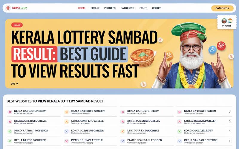 Kerala Lottery Sambad Result